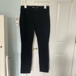 Old Navy High Rise Wow Straight Black Jeans